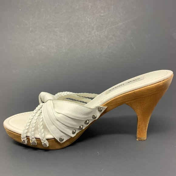 (SOLD)Steve Madden Knotted Leather Mule - Picture 9 of 9